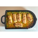 Kuřecí roládky se smetanovými bramborami