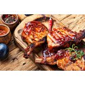 Pomalu pečená žebra s BBQ omáčkou