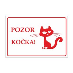 Pozor kočka new