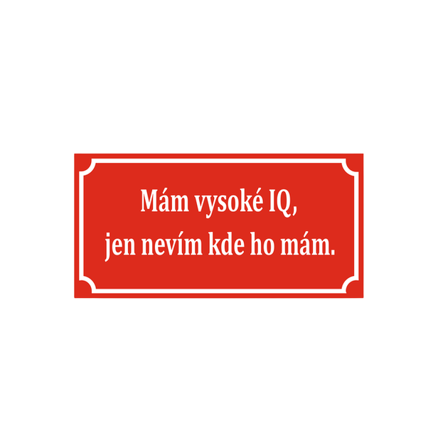 VYSOKÉ IQ