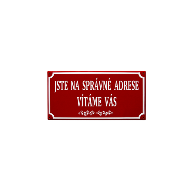 SPRÁVNÁ ADRESA