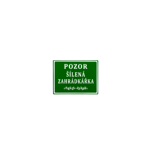 ŠÍLENÁ ZAHRÁDKÁŘKA
